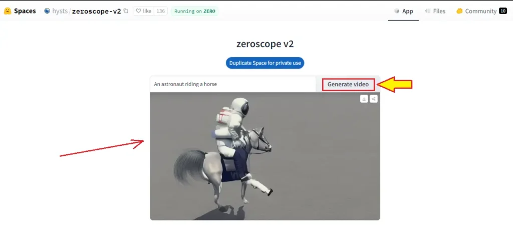 Zeroscope ai text to video